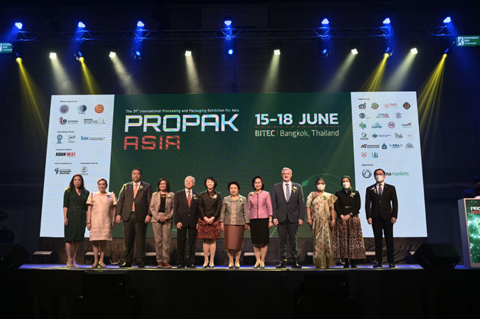 Over 1000 companies for manufacturing, processing and packaging technologies from across the globe join ProPak Asia 2022, bringing together the latest solutions for business development with an expected turnover of 5 billion baht., ProPak Asia
